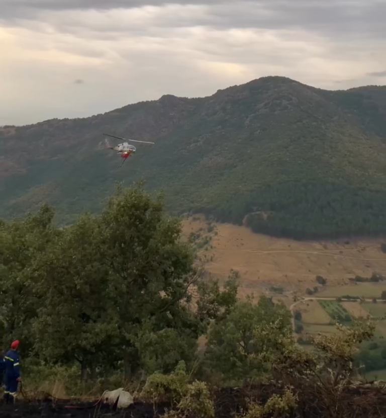 Αμύνταιο: Φωτιά σε δασική περιοχή στο Σκλήθρο τέθηκε άμεσα υπό έλεγχο