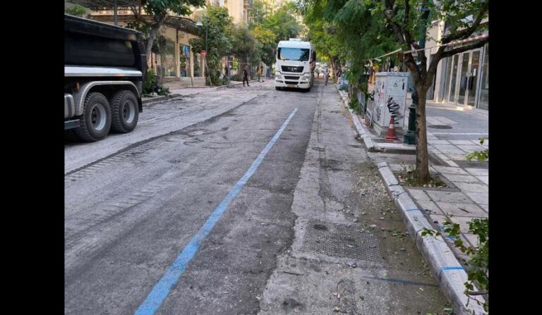 Θεσσαλονίκη: Ολοκληρώθηκαν οι εργασίες ασφαλτόστρωσης στην Ίωνος Δραγούμη