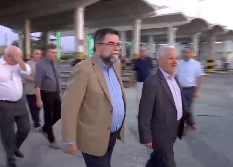 Θεσσαλονίκη: Επίσκεψη του υφυπουργού Μεταφορών Βασίλη Οικονόμου στο αμαξοστάσιο του ΟΑΣΘ και το ΚΤΕΛ