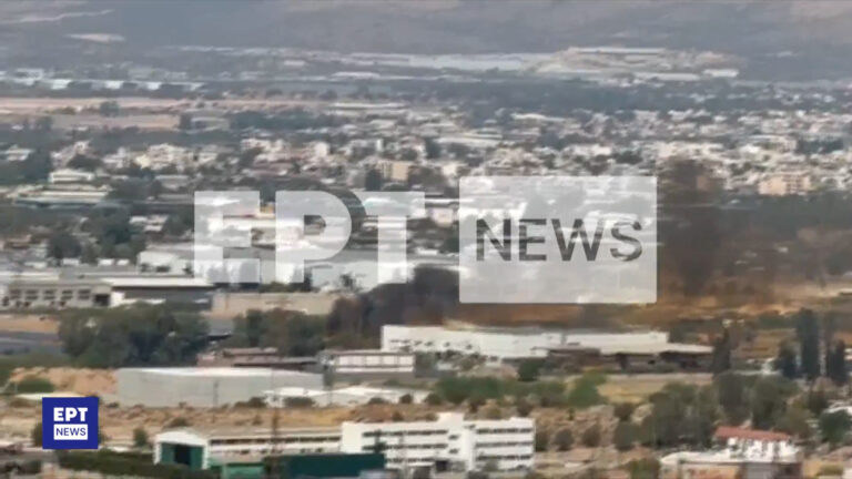 Υπό έλεγχο η πυρκαγιά στο εργοστάσιο λιπασμάτων στον Ασπρόπυργο