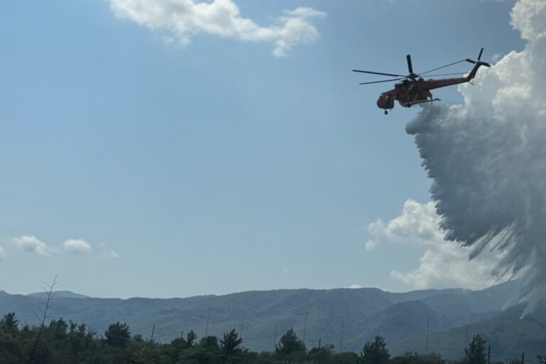 Υπό πλήρη έλεγχο η φωτιά στην Πλάκα Λιτοχώρου – Παραμένουν στο σημείο δυνάμεις του Πυροσβεστικού Σώματος