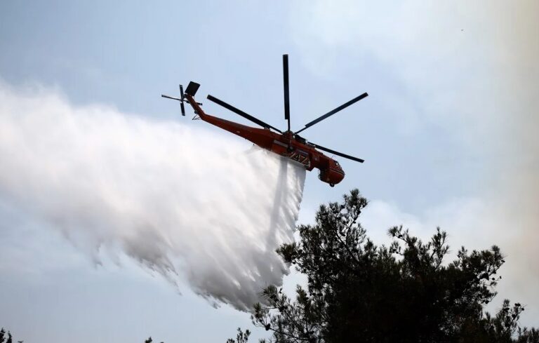 Κιλκίς: Φωτιά σε χαμηλή βλάστηση στην περιοχή Άσπρος στο Πολύκαστρο