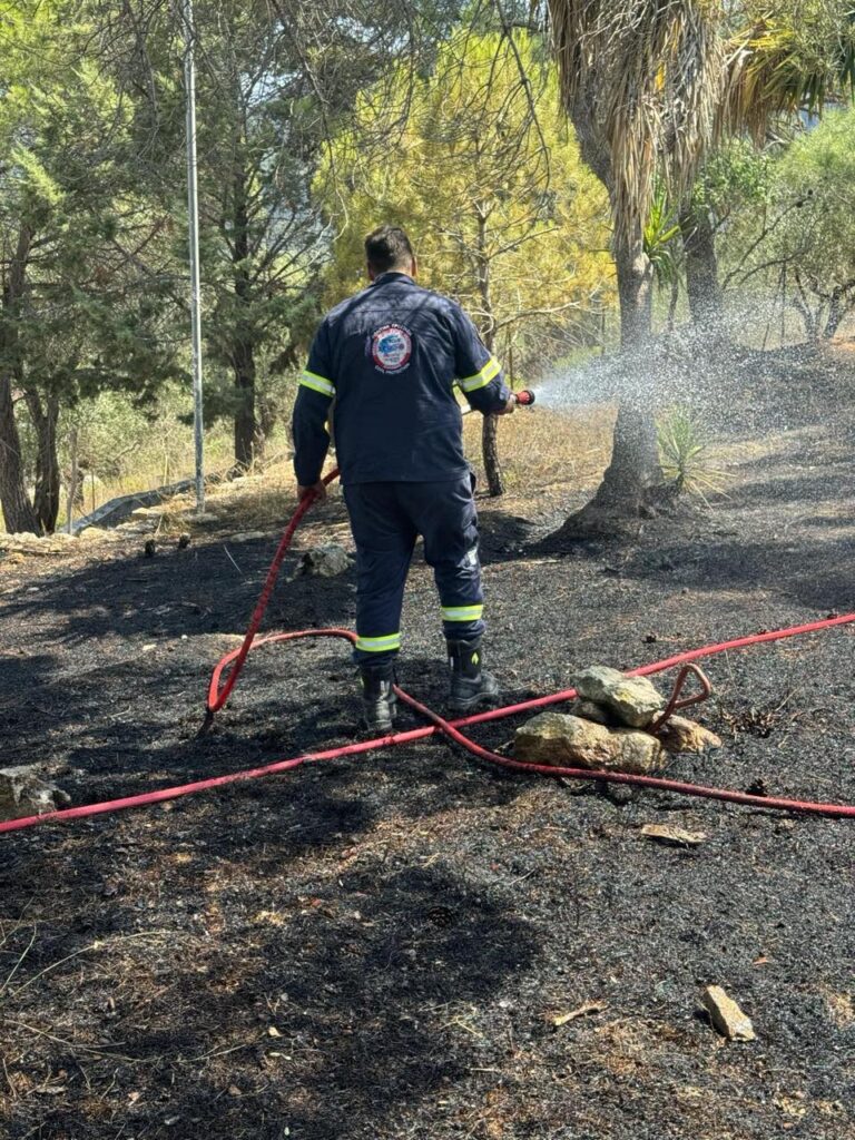 Κέρκυρα: Φωτιά στον Αη Γιώργη των Πάγων
