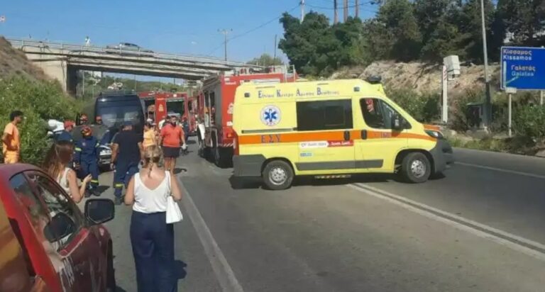 Αποκλείουν την Εθνική οδό Χανίων-Κισσάμου μετά το πολύνεκρο τροχαίο -“Φτάνει πια” με τα τραγικά δυστυχήματα (ηχητικό)