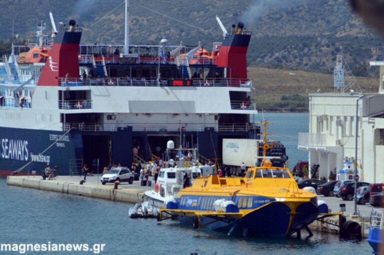 Αυξημένη η κίνηση στο λιμάνι του Βόλου εν όψει του Δεκαπενταύγουστου – Τι δείχνουν τα επίσημα στοιχεία