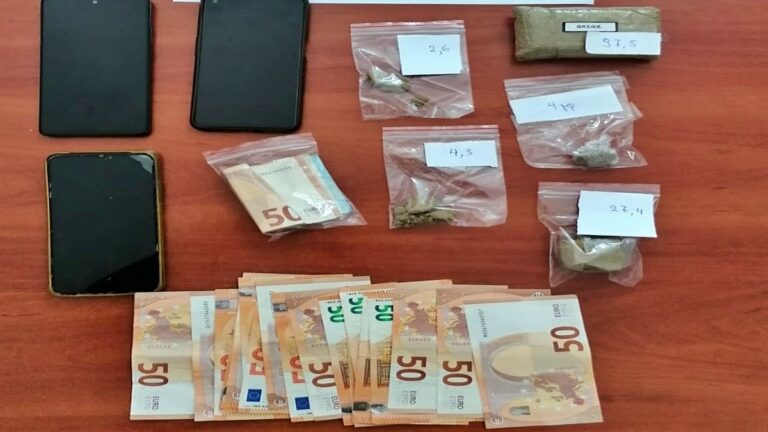 Πάρος: Συνελήφθησαν δύο άτομα για ναρκωτικά