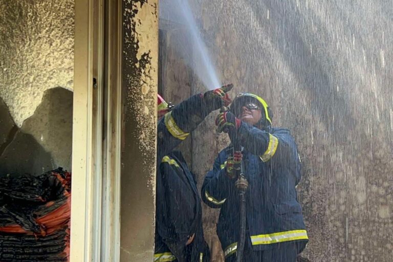 Φωτιά σε κατοικία στο Πράσινο Πύργου