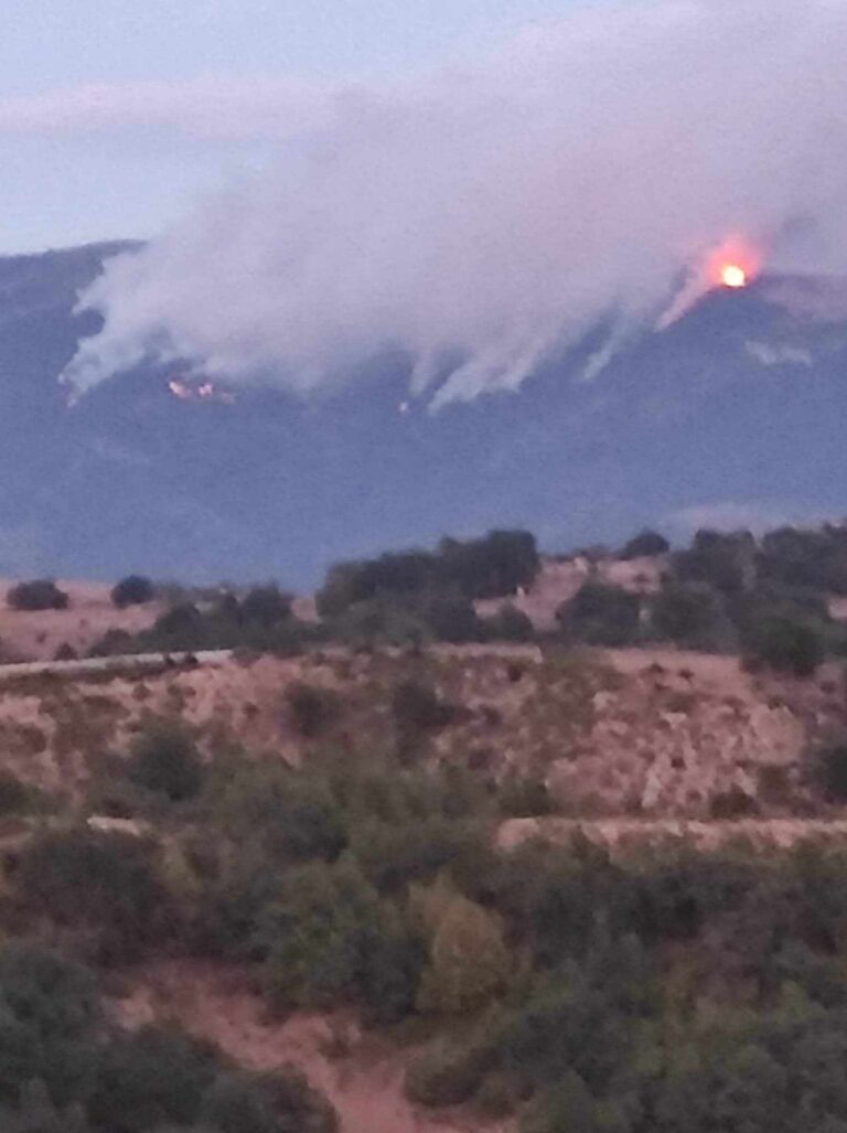 Σέρρες: Παραμένουν οι φωτιές σε Χιονοχώρι και Δαφνούδι