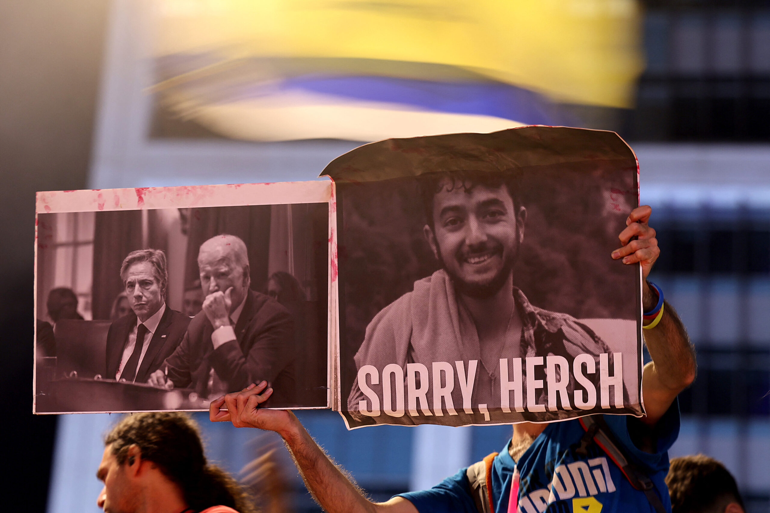 ISRAEL-PALESTINIAN-CONFLICT-HOSTAGES-PROTEST