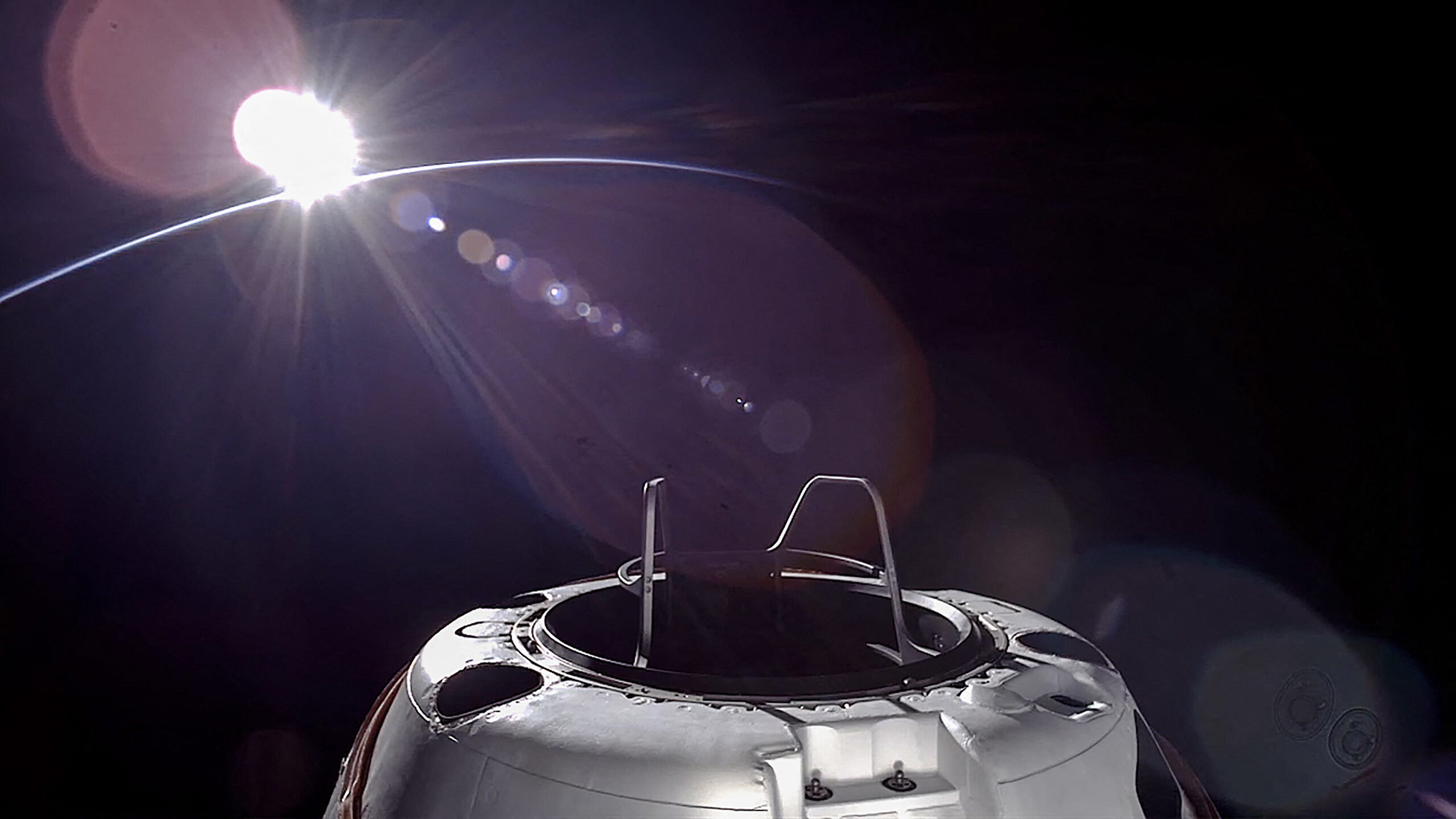 First private spacewalk performed by the crew of the Polaris Dawn mission