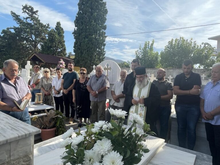 Μνημόσυνο στη Μνήμη των Θυμάτων του ναζισμού στην Παλαιόχωρα