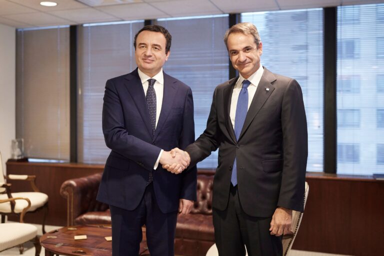Συνάντηση του Κ. Μητσοτάκη με τον πρωθυπουργό του Λιβάνου – Τονίστηκε η ανάγκη αποκλιμάκωσης των συγκρούσεων