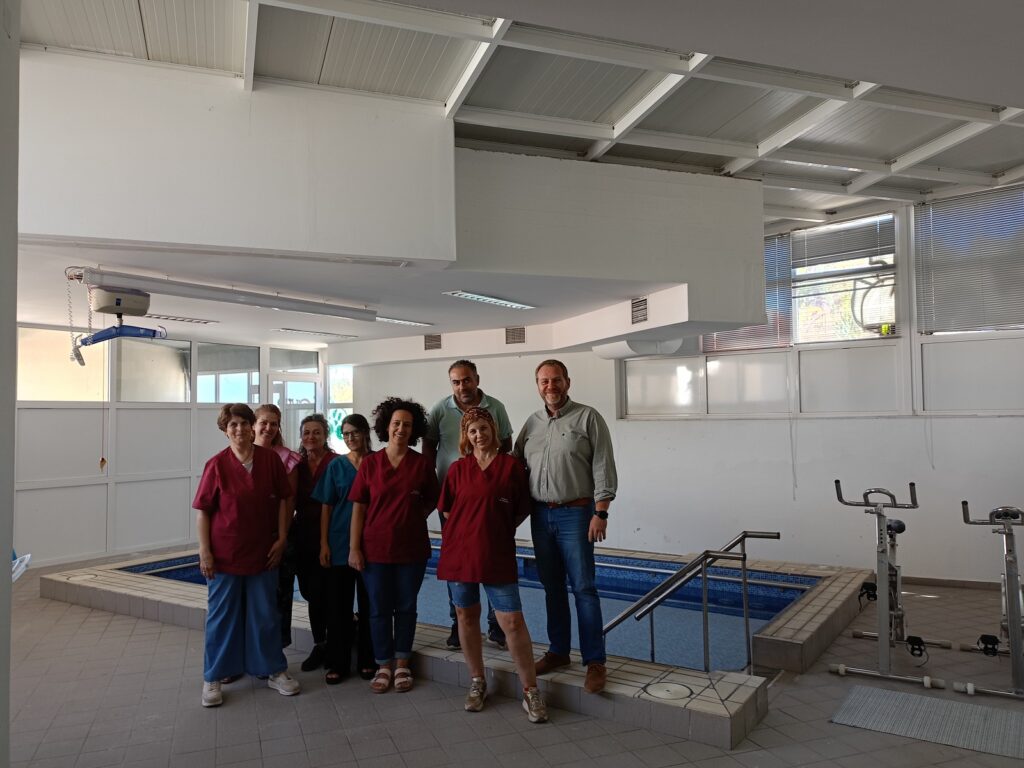 Επαναλειτουργεί μετά από τέσσερα χρόνια η θεραπευτική πισίνα του ΚΕ.Φ.Ι.ΑΠ στο Νοσοκομείο Ρεθύμνου