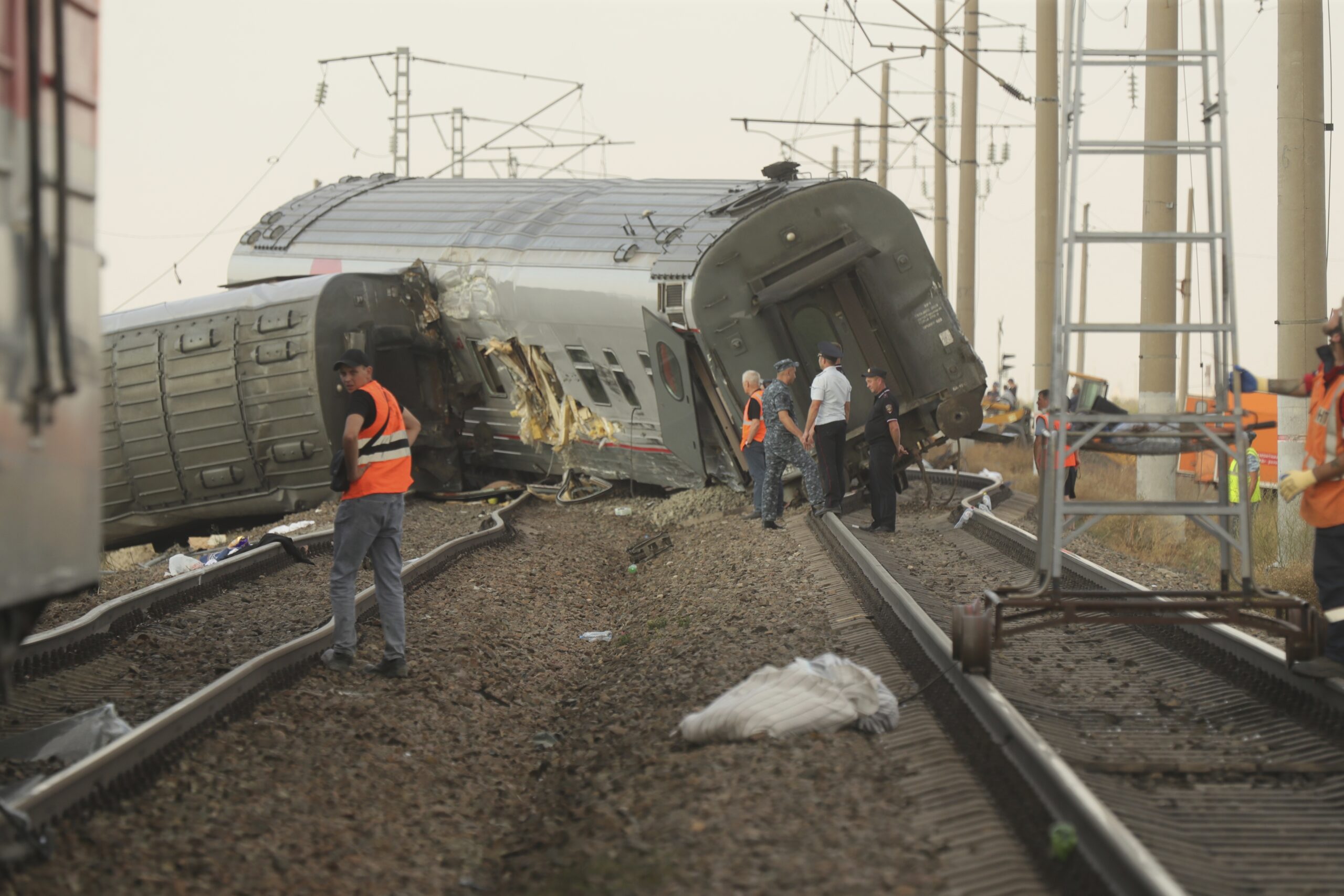 Russia Train Derailment