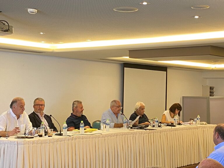 Σε εξέλιξη οι συνελεύσεις της ΕΣΗΕΠΗΝ και του ΤΕΑΣ στο Ρίο Αχαΐας – Βραβεύσεις δημοσιογράφων