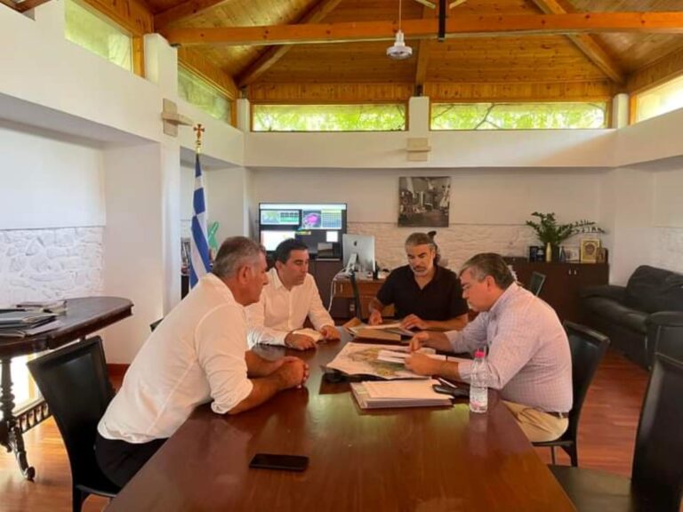 Τα αστικά λύματα και η ανακύκλωση αντικείμενο της συνεργασίας Δήμου Σκιάθου και Υπουργείου Περιβάλλοντος