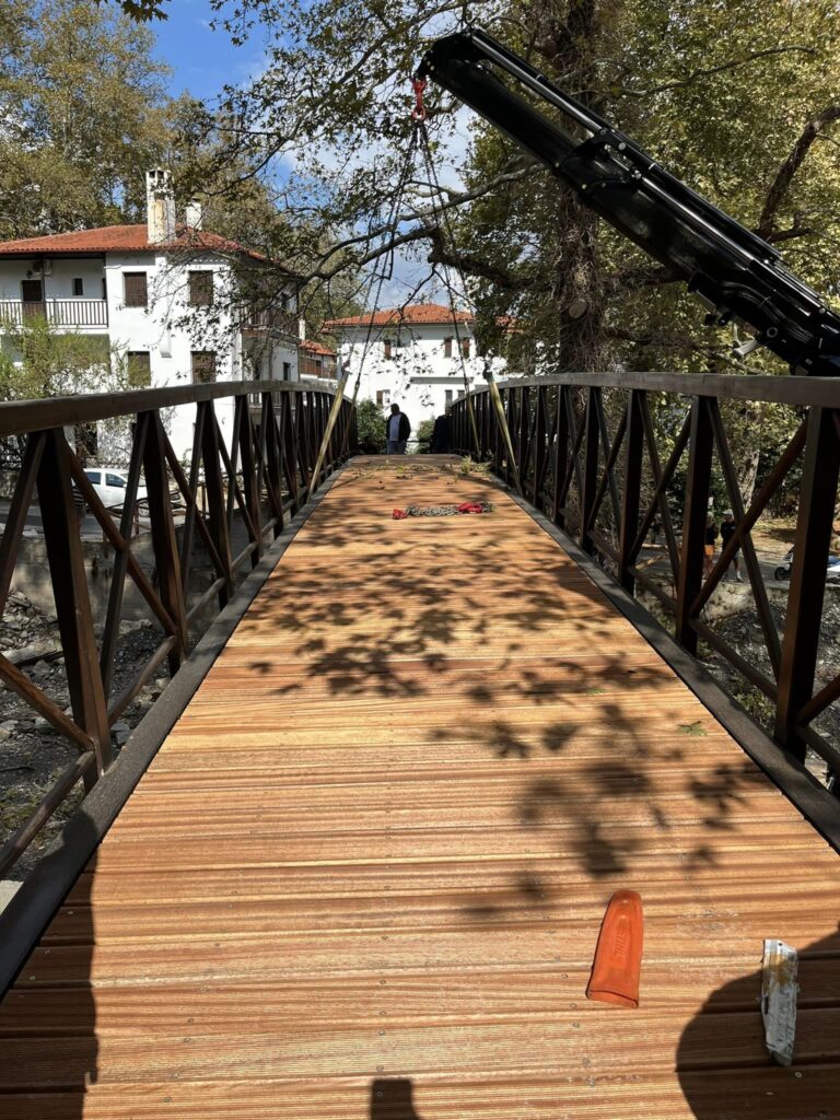 Βόλος: Καινούργια πεζογέφυρα στον Αη Γιάννη (ΧΑΝΘ) – Ετοιμάζεται και η νέα τοξωτή