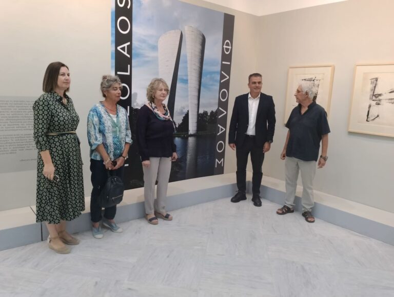 Η Λάρισα τιμά τον διεθνώς καταξιωμένο γλύπτη Φιλόλαο