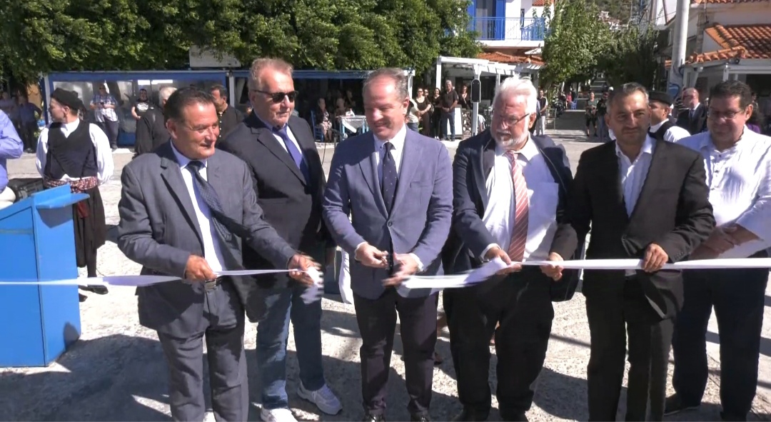 Εγκαινιάστηκε το νέο αλιευτικό καταφύγιο στους Φούρνους Κορσεών