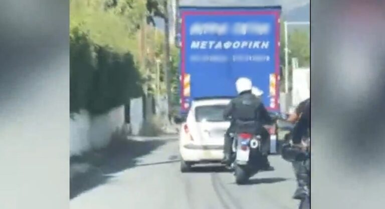 Βίντεο ντοκουμέντο από επεισοδιακή καταδίωξη κλεμμένου ΙΧ στην Κηφισιά – Από τύχη σώθηκε πεζός
