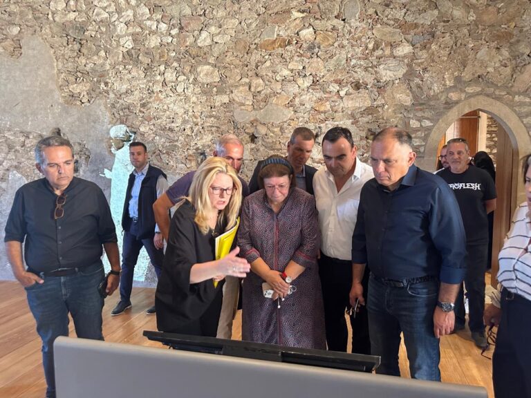 Λίνα Μενδώνη: Το Υπουργείο Πολιτισμού υλοποιεί ένα πρόγραμμα έργων 60 εκατ. ευρώ στη Λακωνία