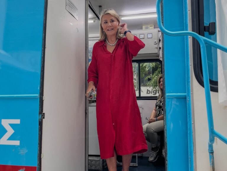 Εθελοντική αιμοδοσία διοργάνωσε και φέτος, η υφυπουργός κ. Ζέττα Μακρή