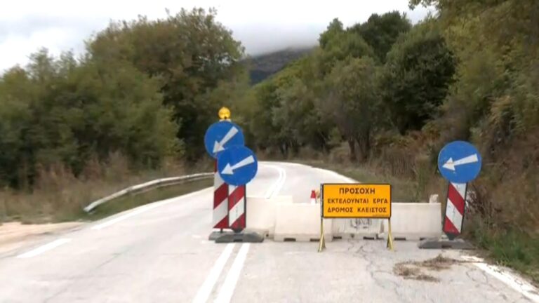 Καταγγελίες κατοίκων για τη μη αποκατάσταση των ζημιών στο δρόμο Πισοδερίου-Φλώρινας