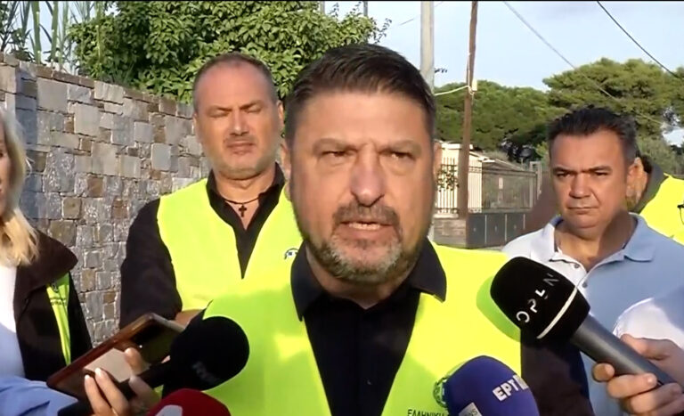 Αυτοψία Ν. Χαρδαλιά στο ρέμα Μαραθώνα: Η Αττική δεν είναι θωρακισμένη – Παλεύουμε για να εξασφαλίσουμε τους καλύτερους δυνατούς όρους