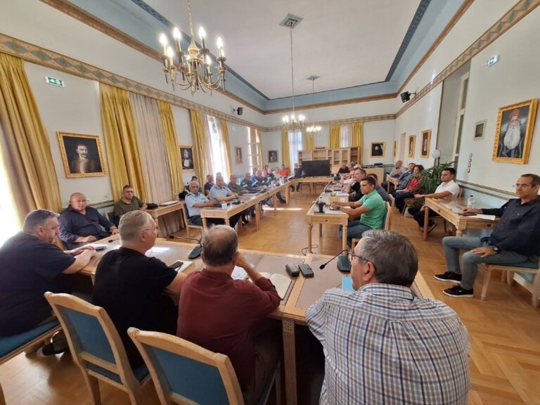 Συνεδρίασε στην Τρίπολη το Συντονιστικό Όργανο της Πολιτικής Προστασίας της Περιφέρειας Πελοποννήσου