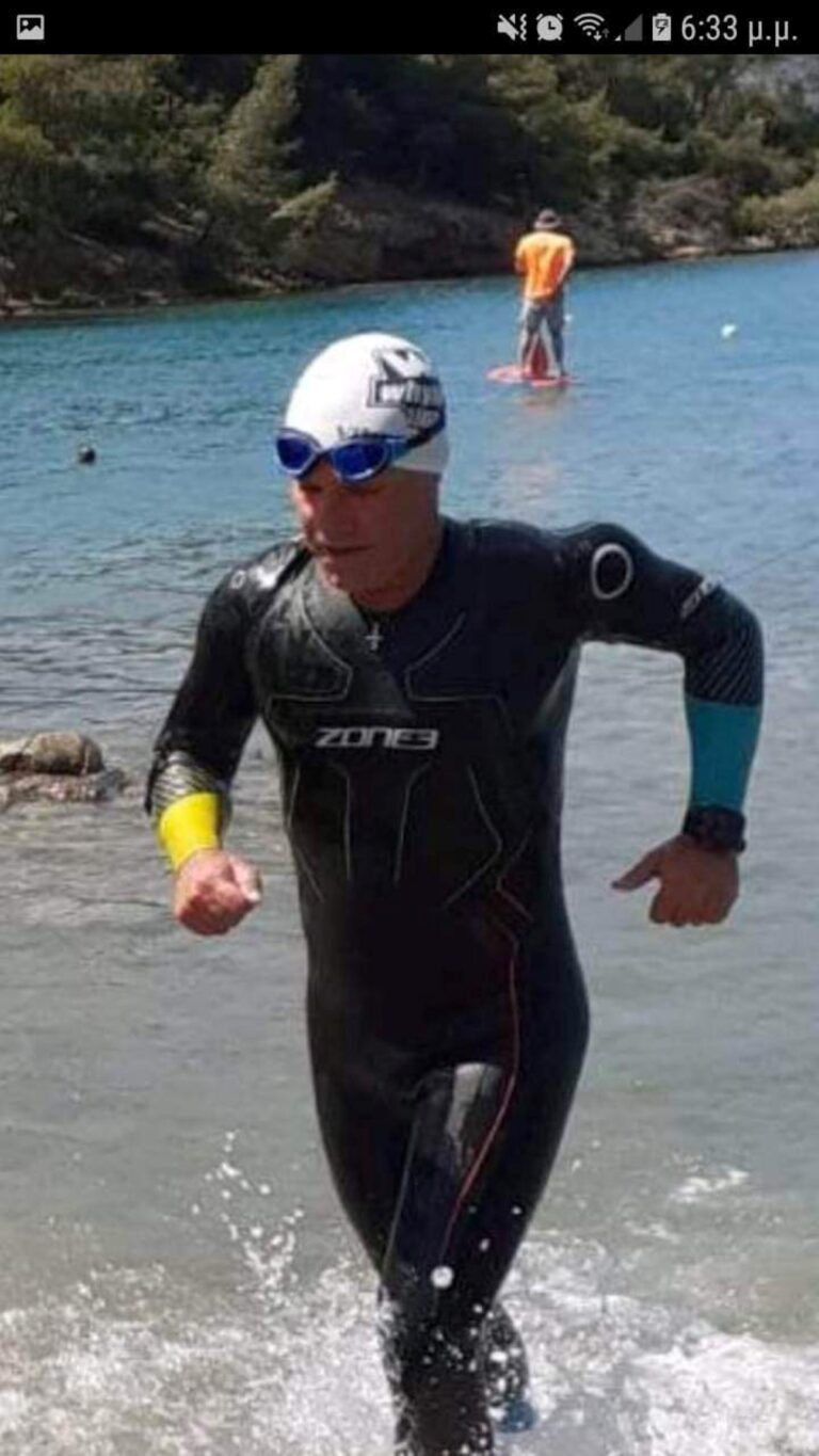 Ο Σταύρος Σμυρλής θα κολυμπήσει πέντε ημέρες από το Λεωνίδιο μέχρι το Ναύπλιο για σημαντικό σκοπό