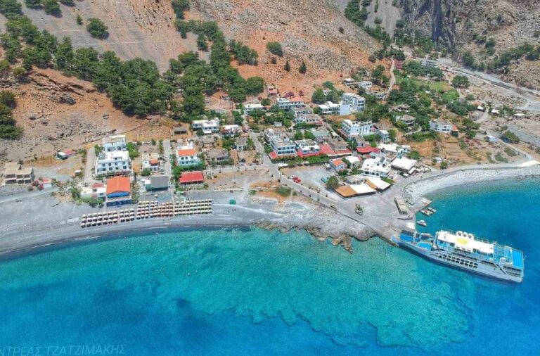 Χανιά: Νέα ράμπα για τα πλοία κατασκευάζεται στην Αγία Ρουμέλη