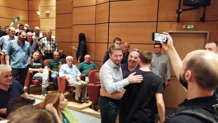 Περιοδεία Ν. Ανδρουλάκη στην Κοζάνη