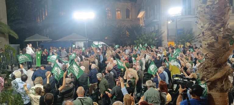 Στο Ηράκλειο ο Ν. Ανδρουλάκης: Ο στόχος είναι να γίνει το ΠΑΣΟΚ κυβέρνηση (βίντεο)