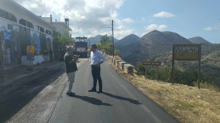 Ηράκλειο: Ξεκίνησαν τα έργα βελτίωσης της οδικής ασφάλειας στην παλαιά εθνική οδό