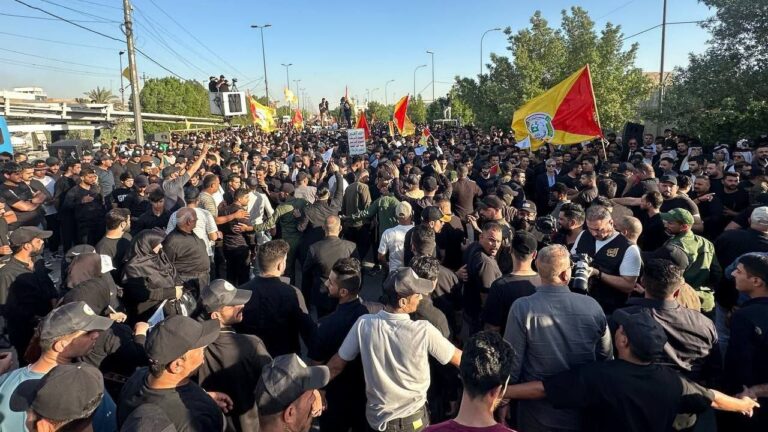 Ιράκ: Επεισοδιακή διαδήλωση κοντά στην αμερικανική πρεσβεία στη Βαγδάτη
