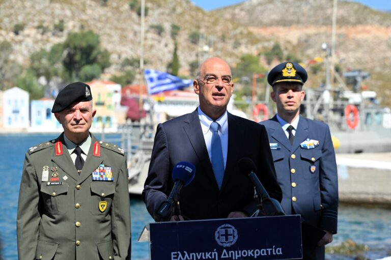 Ν. Δένδιας: Κομβικό σημείο για την ΑΟΖ και την υφαλοκρηπίδα της πατρίδας μας, το Καστελόριζο