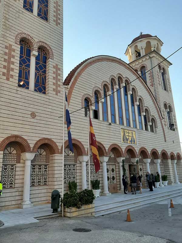Πανηγυρίζει ο ΙΝ Αγίων Κωνσταντίνου και Ελένης Κοζάνης – Υποδοχή Τίμιας Κάρας του Οσίου Δαυΐδ