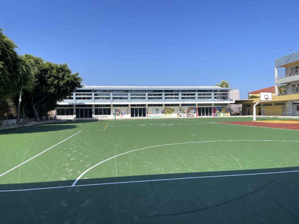 Αναβάθμιση σχολικού και κοινόχρηστου χώρου στον Κουμπέ Χανίων