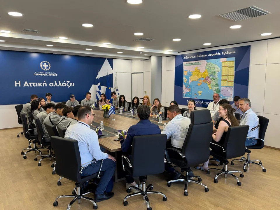 Συνάντηση Ν. Χαρδαλιά με μαθητές ελληνικών σχολείων από τη Μελβούρνη