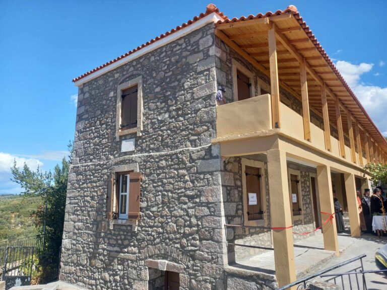 Λέσβος: Εγκαίνια ανακαινισμένου ξενώνα στη Μονή Δαμανδρίου-Φιλοξενία ερευνητών (βίντεο)