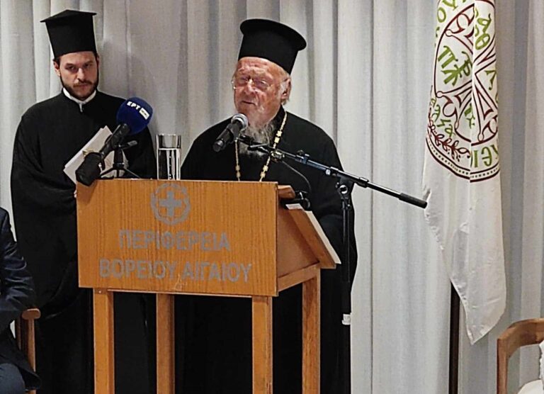 Οικουμενικός Πατριάρχης: Η εκκλησιαστική ζωή είναι εφαρμοσμένη οικολογία (video)