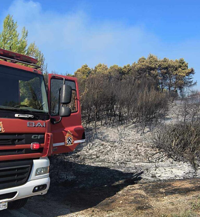 Δύο πυρκαγιές ταυτόχρονα στη Ζάκυνθο: Μαίνεται η φωτιά στου Καταλούπου – Υπό μερικό έλεγχο στον Αγαλά