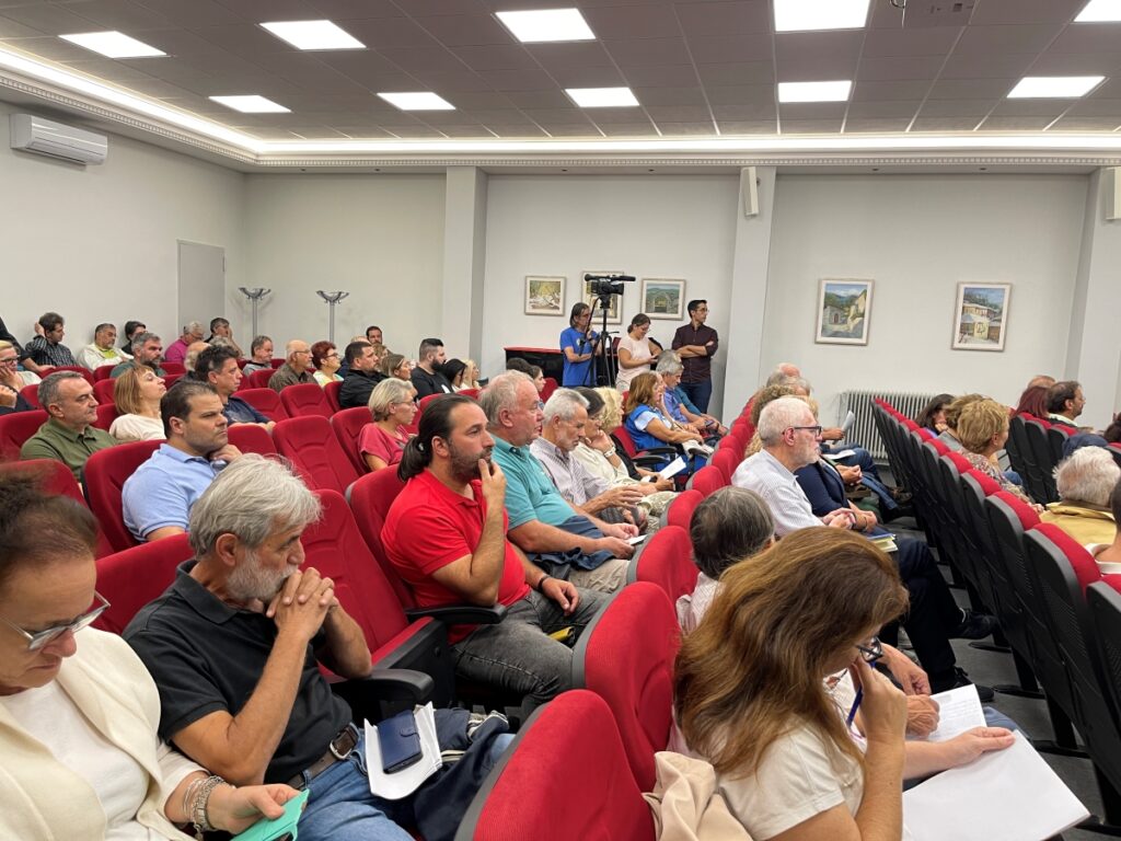 Εσπερίδα στη Βυτίνα για το θέμα των ανεμογεννητριών