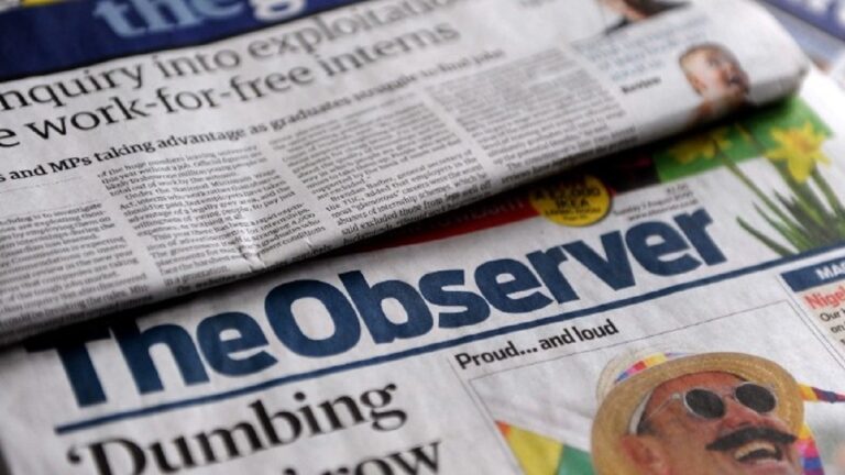 The Observer: Πωλείται η παλαιότερη κυριακάτικη εφημερίδα στον κόσμο