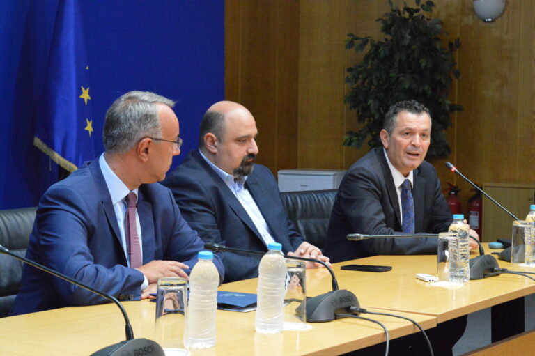 Χρ. Μπουκώρος: Αναγκαίο βήμα η σύμβαση για το έργο αγωγού της λιμνοδεξαμενής Ξηριά Αλμυρού»