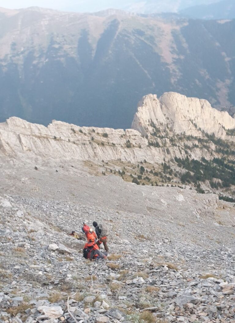 Νέα επιχείρηση στον Όλυμπο για 60χρονη τραυματισμένη ορειβάτισσα