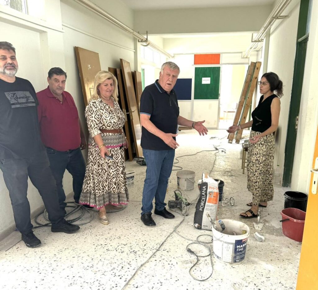 Ολοκληρώθηκαν τα έργα αποκατάστασης στο Γυμνάσιο Αρμενίου