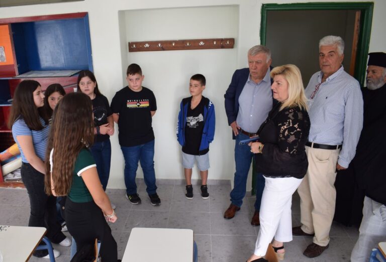 Ολοκληρώθηκαν τα έργα αποκατάστασης στο Γυμνάσιο Αρμενίου