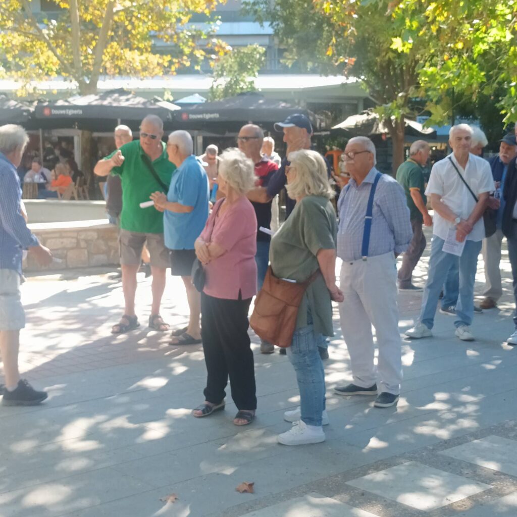 Συγκέντρωση και πορεία συνταξιούχων στον Βόλο