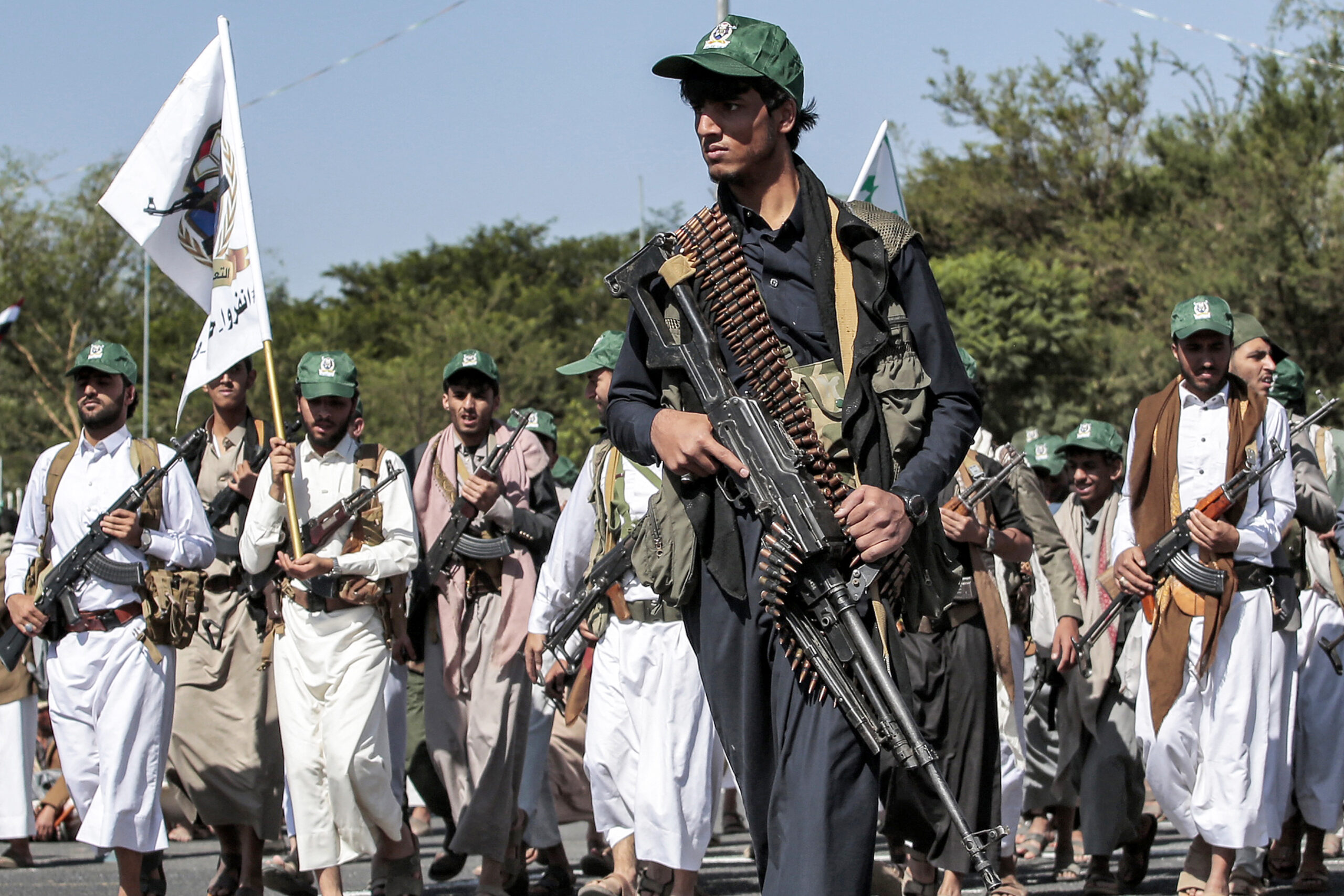 YEMEN-CONFLICT-POLITICS-HUTHIS-ANNIVERSARY-PALESTINIAN-ISRAEL